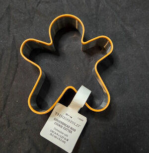 Target Threshold Gingerbread Man Cookie Cutter (3.62" x 3.27" Metal with Orange